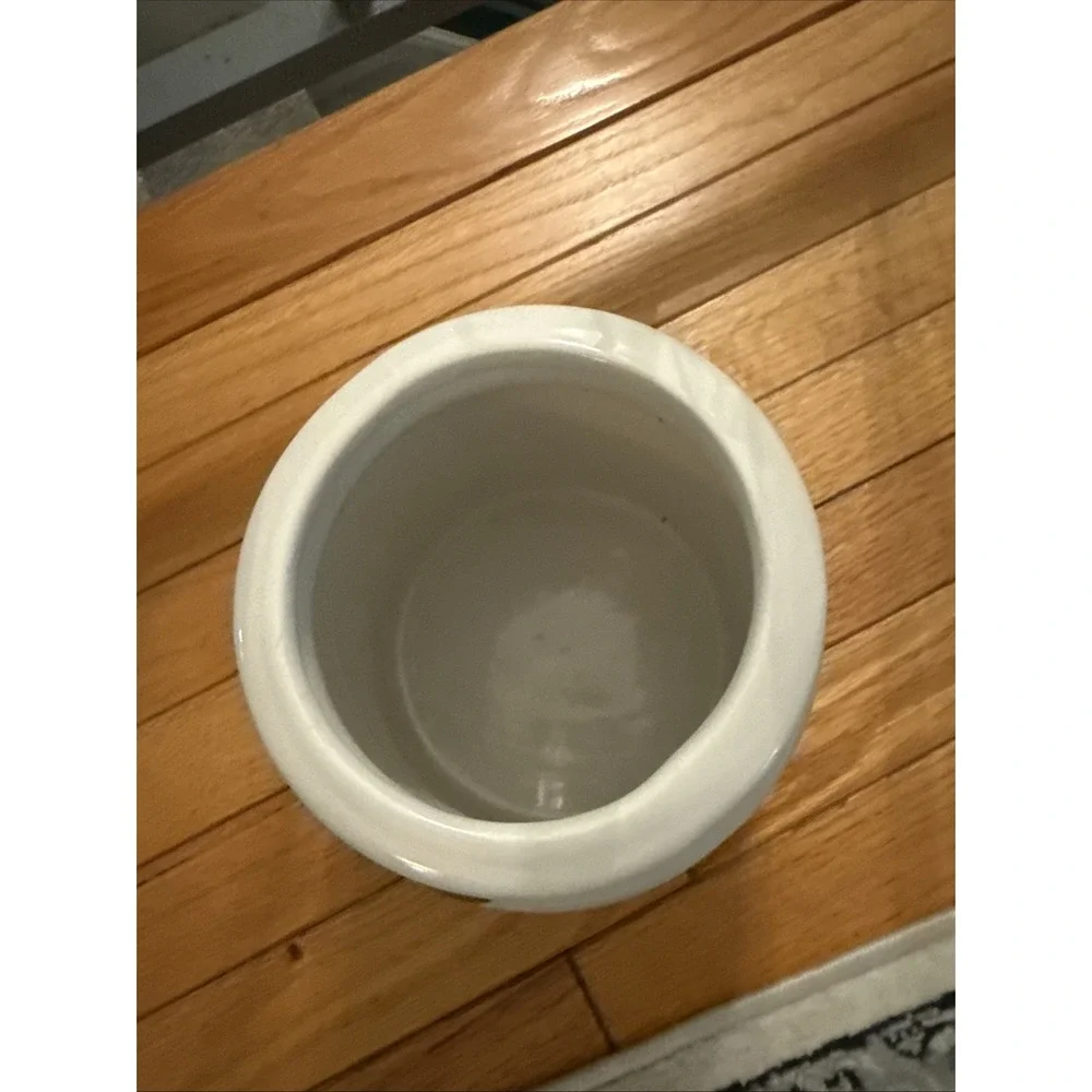 Vintage Hand painted Crock Personalized 